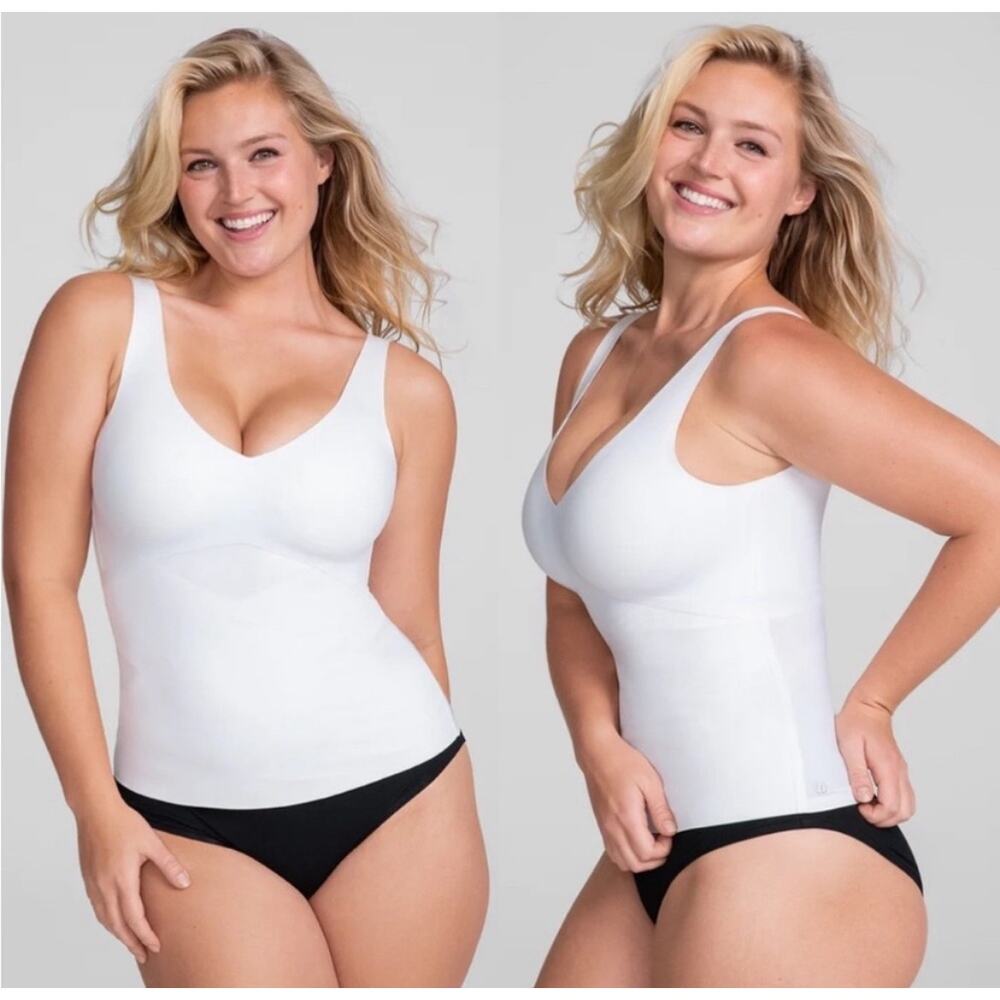 NWT Honeylove White Shaping Tank Top Size L